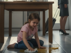 Kada sam se vratila s puta, zatekla sam kćerku kako čisti pod – tada sam shvatila da više ne dugujem nikome objašnjenje