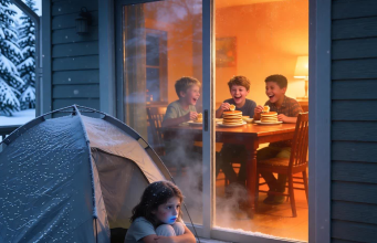 Rekli su da nema mesta u kući — Moja osmogodišnja ćerka završila je u šatoru