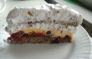 Bogata torta s lješnjacima, čokoladom i šumskim voćem – Čista čarolija