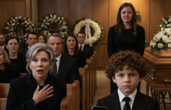 Na sahrani mog muža njegova majka me optužila – ali istina koju je moj sin pustio sve je promijenila