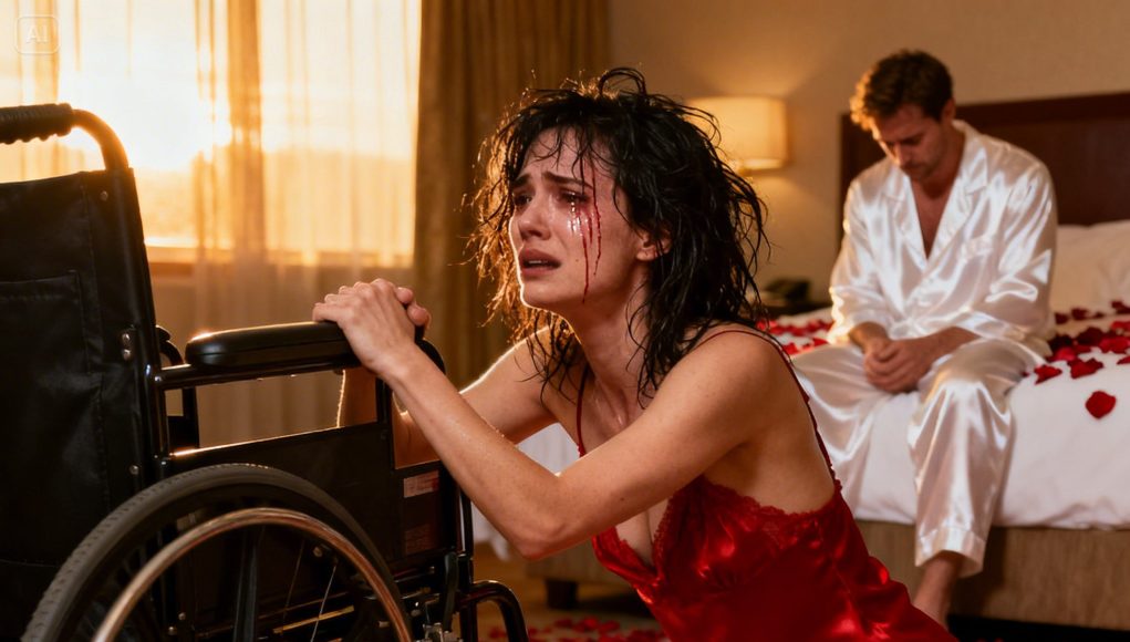 „Maćeha me prisilila da se udam za bogatog, ali invalidnog muškarca – Na našoj prvoj bračnoj noći, podigla sam ga na krevet, pali smo… i otkrila sam šokantnu istinu.“ - featured image