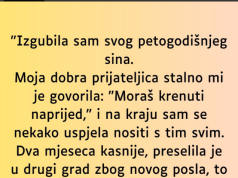 “Izgubila sam svog petogodišnjeg sina…”