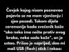“Čovjek kojeg nisam poznavao pojavio se na mom vjenčanju i sjeo pozadi.”