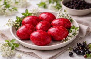 Na OVAJ NAČIN Ruskinje dobijaju NAJLEPŠE CRVENE NIJANSE I EFEKAT MERMERA: Uskršnja jaja izgledaju nestvarno, a tehnika je potpuno prirodna