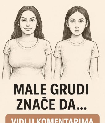 Ako žena ima male GRUDl, to znači da je…