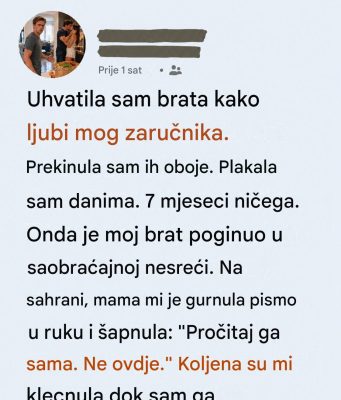 Mrzio je brata mjesecima zbog izdaje, a nakon njegove smrti saznao je istinu koja mu je slomila srce