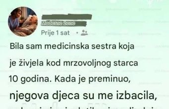 Deset godina tihe brige: priča o zahvalnosti koja je stigla kasno, ali je sve promijenila
