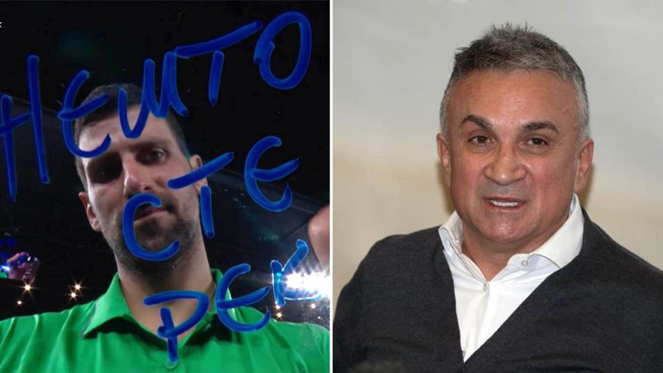 Novak Đoković otkrio kome je poslao poruku ćirilicom - featured image Novak Đoković otkrio kome je poslao poruku ćirilicom - featured image