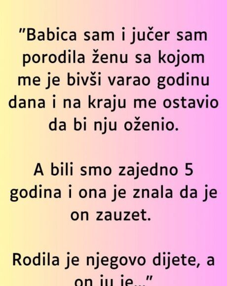 “Babica sam i jučer sam porodila ženu sa kojom me je bivši varao…” - featured image