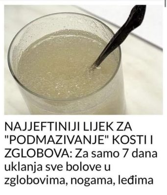 Za sam0 SEDAM dana uklanja sve B0L0VE u zglobovima, n0gama, leđima – Za sam0 SEDAM dana uklanja sve B0L0VE u zglobovima, n0gama, leđima – - featured image