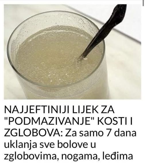 Za sam0 SEDAM dana uklanja sve B0L0VE u zglobovima, n0gama, leđima – - featured image
