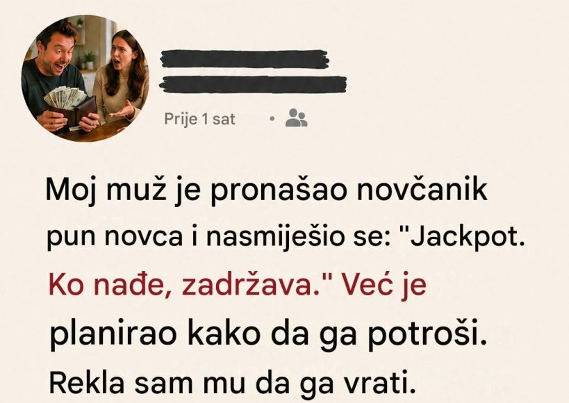 Dečji crtež koji je promenio sve: Suprug je hteo da zadrži izgubljeni novčanik pun para, a onda je usledio susret koji ga je slomio - featured image