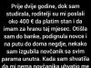 Prije dvije godine, dok sam studirala Prije dvije godine, dok sam studirala - featured image