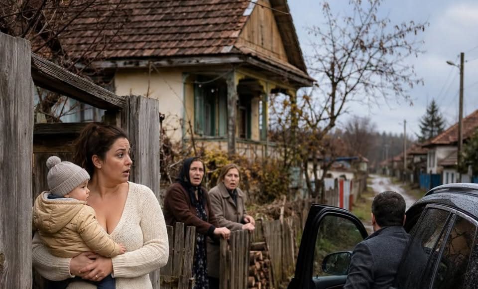 Kad ju je zaručnik ostavio s jednogodišnjim djetetom, cijelo selo se smijalo — sve dok se pred Tanjinom kućom nije zaustavio crni automobil i iz njega izašao čovjek kojeg nitko nije očekivao - featured image