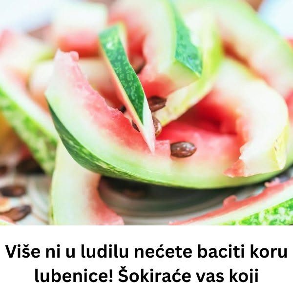 Više ni u ludilu nećete baciti koru lubenice! Šokiraće vas koji specijalitet se pravi od nje – hladi kao krastavac - featured image