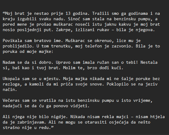 “Moj brat je nestao prije 13 godina…” - featured image