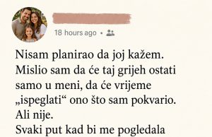 Prevario je suprugu i očekivao bijes, ali njena jedna rečenica slomila ga je više od svake svađe Prevario je suprugu i očekivao bijes, ali njena jedna rečenica slomila ga je više od svake svađe - featured image