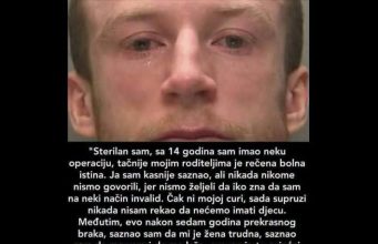 “Sa 14 godina sam imao neku operaciju “Sa 14 godina sam imao neku operaciju - featured image