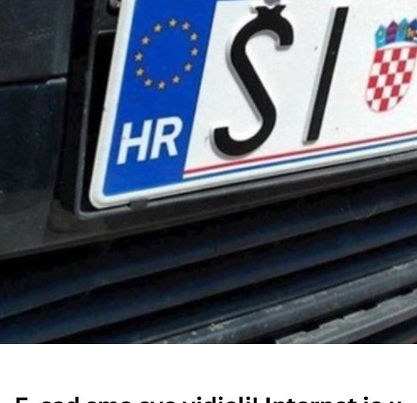 E, sad smo sve vidjeli! Internet je u šoku zbog registracije koju ima tip iz Šibenika - featured image