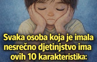Svaka osoba koja je imala nesrećno djetinjstvo ima ovih 10 karakteristika – Lako je prepoznati ljude s teškom traumom Svaka osoba koja je imala nesrećno djetinjstvo ima ovih 10 karakteristika – Lako je prepoznati ljude s teškom traumom - featured image