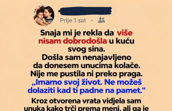 Snaja mi je zabranila da dolazim kod sina… Snaja mi je zabranila da dolazim kod sina… - featured image