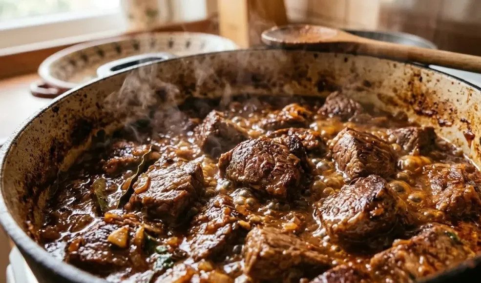 Gulaš se nikad ne kuha sa vodom: Kuhari dolivaju ovaj sastojak – meso bude mekano, a saft gust - featured image