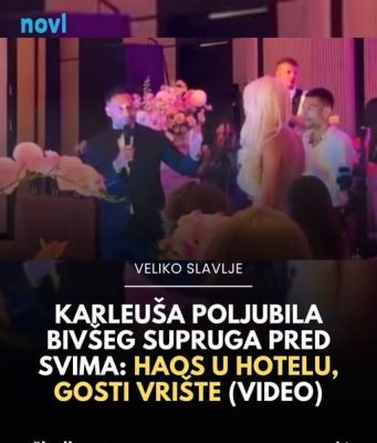 Karleuša poljubila bivšeg supruga pred svima: Haos u hotelu, gosti vrište (VIDEO) Karleuša poljubila bivšeg supruga pred svima: Haos u hotelu, gosti vrište (VIDEO) - featured image