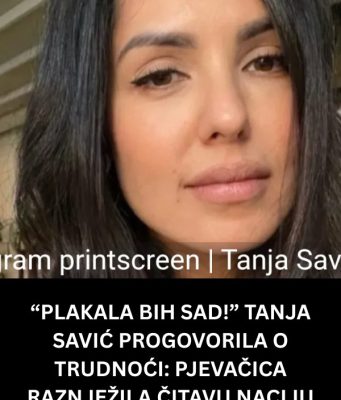“Plakala bih sad!” Tanja Savić progovorila o trudnoći: Pjevačica raznježila čitavu naciju “Plakala bih sad!” Tanja Savić progovorila o trudnoći: Pjevačica raznježila čitavu naciju - featured image