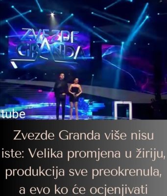 Zvezde Granda više nisu iste: Velika promjena u žiriju, produkcija sve preokrenula, a evo ko će ocjenjivati kandidate! (FOTO) Zvezde Granda više nisu iste: Velika promjena u žiriju, produkcija sve preokrenula, a evo ko će ocjenjivati kandidate! (FOTO) - featured image