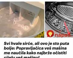 SVI HVALE SIRĆE, ALI OVO JE STO PUTA BOLJE: U porodici majstora veš mašina sam naučio kako da očistim celu veš mašinu što je brže moguće! SVI HVALE SIRĆE, ALI OVO JE STO PUTA BOLJE: U porodici majstora veš mašina sam naučio kako da očistim celu veš mašinu što je brže moguće! - featured image