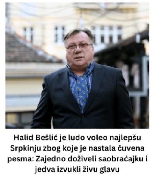 Halid Bešlić je ludo voleo najlepšu Srpkinju zbog koje je nastala čuvena pesma: Zajedno doživeli saobraćajku i jedva izvukli živu glav - featured image