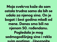 „Moja svekrva je nazvala mog sina ‘dobitnim tiketom’, ali na kraju sam se ja nasmejala poslednja“ „Moja svekrva je nazvala mog sina ‘dobitnim tiketom’, ali na kraju sam se ja nasmejala poslednja“ - featured image
