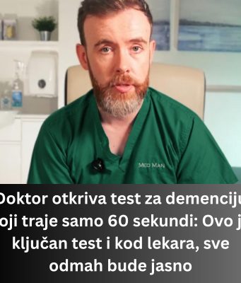 Doktor otkriva test za demenciju koji traje samo 60 sekundi: Ovo je ključan test i kod lekara, sve odmah bude jasno Doktor otkriva test za demenciju koji traje samo 60 sekundi: Ovo je ključan test i kod lekara, sve odmah bude jasno - featured image