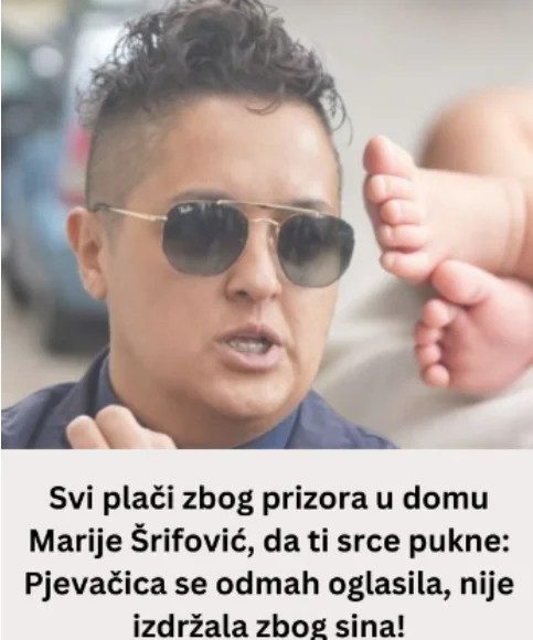 Svi plaču zbog prizora u domu Marije Šerifović, da ti srce pukne: Pjevačica se odmah oglasila, nije izdržala zbog sina! - featured image