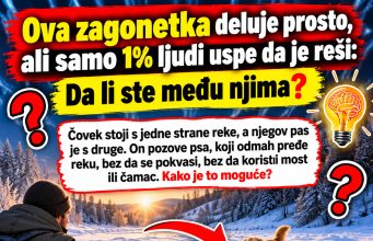 Ova zagonetka deluje prosto, ali samo 1% ljudi uspe da je reši: Da li ste među njima? Ova zagonetka deluje prosto, ali samo 1% ljudi uspe da je reši: Da li ste među njima? - featured image