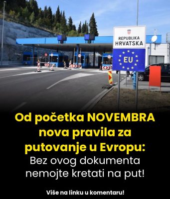 Od početka NOVEMBRA nova pravila za putovanje u Evropu: Bez ovog dokumenta nemojte kretati na put! Od početka NOVEMBRA nova pravila za putovanje u Evropu: Bez ovog dokumenta nemojte kretati na put! - featured image
