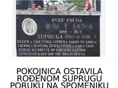 POKOJNICA OSTAVILA ROĐENOM SUPRUGU PORUKU NA SPOMENIKU 3 godine kasnije usledio SKANDAL ODGOVOR: Ljudi čitaju i ne veruju da je ovo STVARNO POKOJNICA OSTAVILA ROĐENOM SUPRUGU PORUKU NA SPOMENIKU 3 godine kasnije usledio SKANDAL ODGOVOR: Ljudi čitaju i ne veruju da je ovo STVARNO - featured image