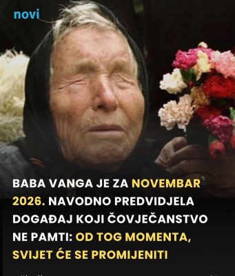 Baba Vanga je za novembar 2026. navodno predvidjela d0gađaj koji čovječanstvo ne pamti Baba Vanga je za novembar 2026. navodno predvidjela d0gađaj koji čovječanstvo ne pamti - featured image