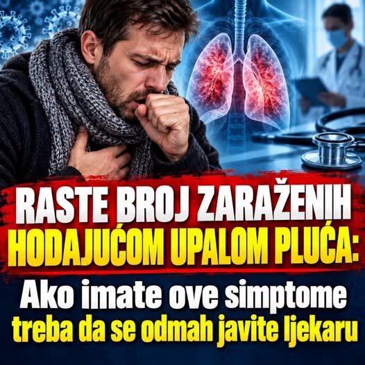 Hodajuća upala pluća: Simptomi koje ne treba zanemariti i kada se javiti lekaru - featured image